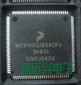 MC912DG128ACPV 3K91D 汽车发动机电脑板CPU芯片 贴片112脚