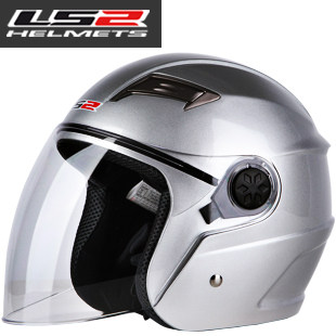 LS2摩托车头盔男 夏季半覆式电动车夏盔防晒防紫外线安全帽四季