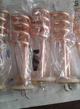 法兰无孔饮水机开水器原装长寿命JS金顺加热管电热管铜2/3KW5支装