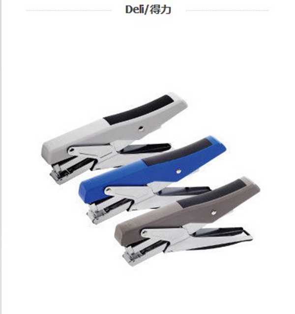 得力 手握式订书机 12号统一钉 0329# 1省力书机
