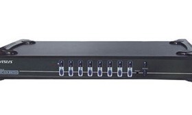 HASUS海硕 自动8口KVM切换器|八口KVM电脑切换器1U机架式MPC8201