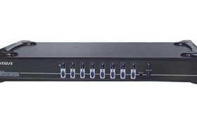 HASUS海硕 自动8口KVM切换器|八口KVM电脑切换器1U机架式MPC8201