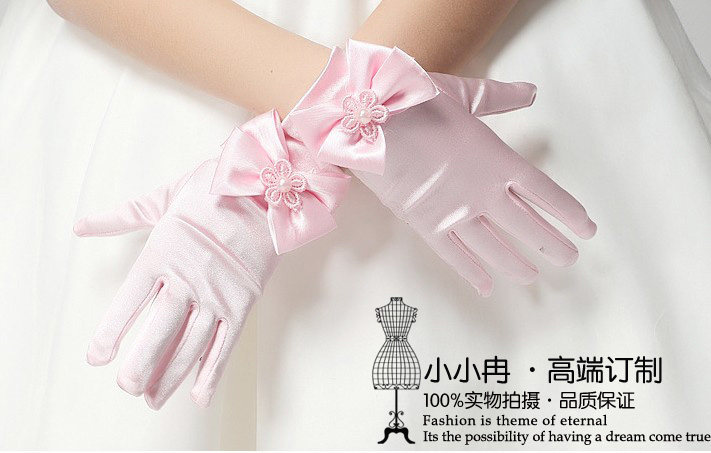 Gants pour enfants en satin - Ref 2146176 Image 1