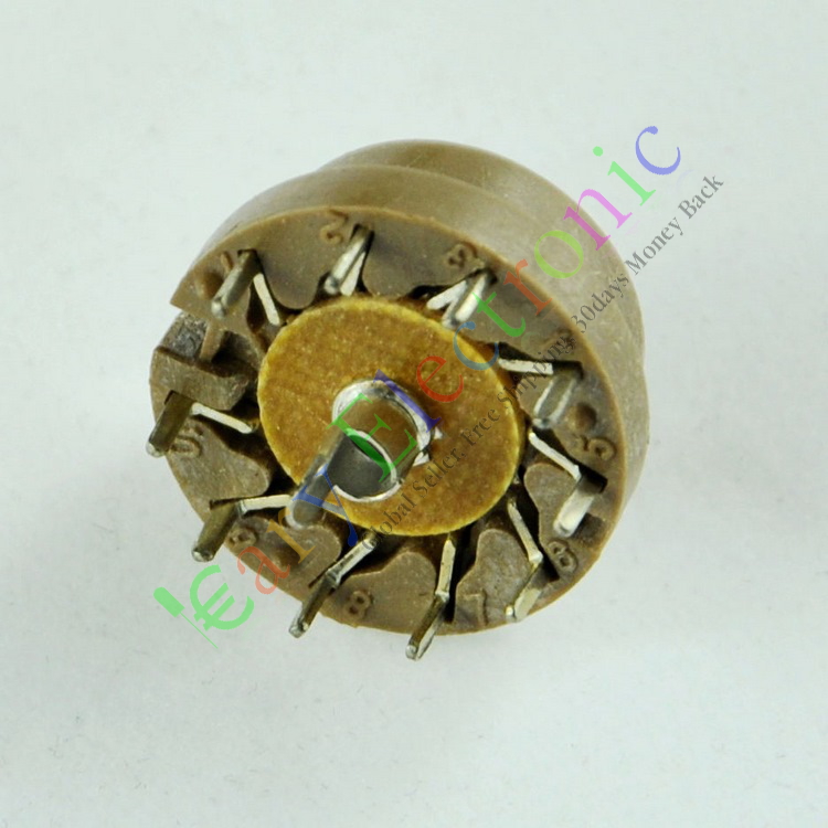 全新十脚电木直插电子管镀银管座 音响DIY配件GZS10-A管座适D9J2