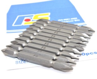 台湾FS双十字电起子头SSH5(5mm)双头十字电动批头50-250mm 一包价