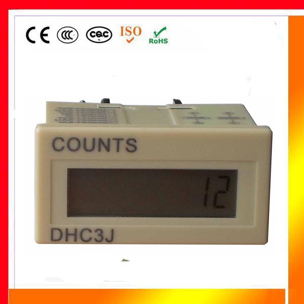 液晶显示超小型电子计数器DHC3J-8AL 8VL  DHC3J-8L 8H