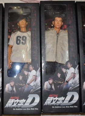 hottoys how2work  1:6 12寸 头文字电影版人偶套装拓海文太4人套