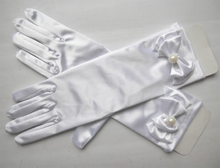 Gants pour fille en satin - Ref 2151171 Image 1