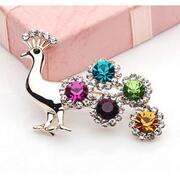 A040 good jewelry Korea rhinestone brooch brooch pin brooch brooch cute Korea