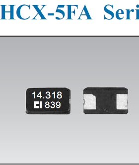 HCX-5FA 5.0*3.2*1.0mm 无源贴片晶振 5032 2脚  鸿星 HOSONIC