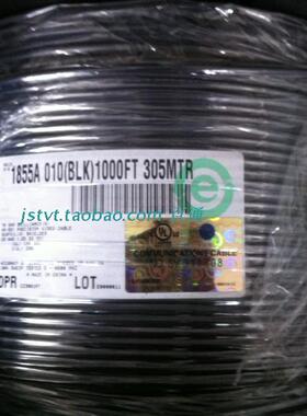 BELDEN百通1855A精密75-2.5高清同轴4.5G电缆 mini RG59/U（305米