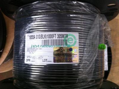 BELDEN百通1855A精密75-2.5高清同轴4.5G电缆 mini RG59/U（305米