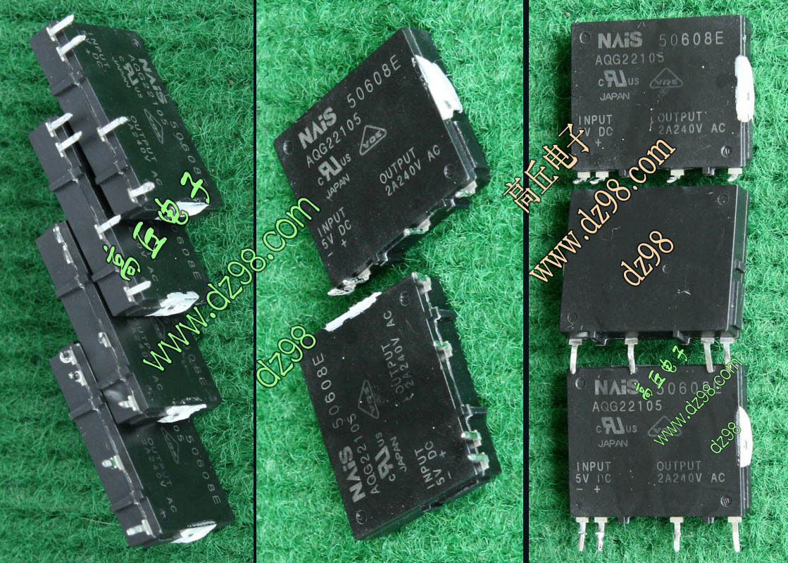 日本松下NAiS AQG22105 固态继电器 2A 240V 隔离电子开关