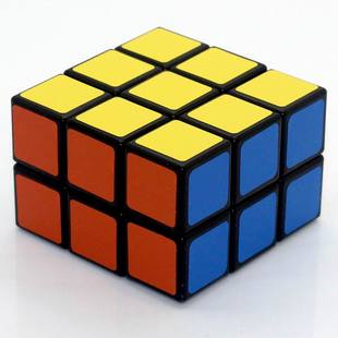 蓝蓝方形233魔方 蓝蓝二三三异形魔方2x3x3 蓝蓝异形魔方 包邮