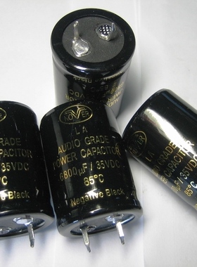 HIFI 发烧 音频 音响 电解电容 金字Nover 诺华 50V6800uF 矮电容