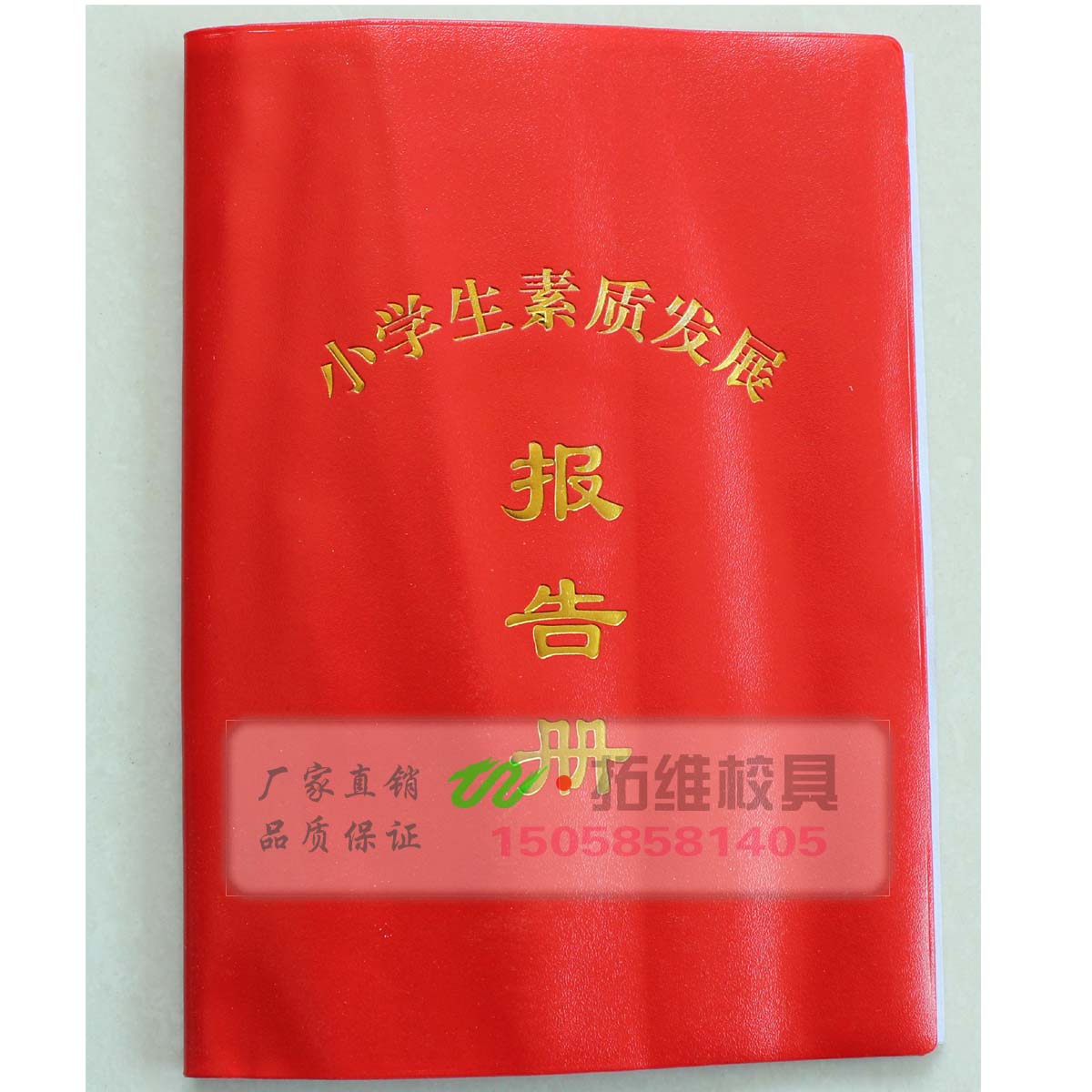 皇冠 小学生素质发展报告册 小学生综合报告手册 26张6年可用 58g