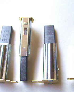 碳刷6.3X11 带壳 吸尘器 弹簧石墨电刷 电机/马达/电动工具/