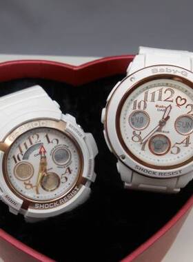 卡西欧30周年限量版珍藏情侣手表LOV-13A-7AJR男女腕表时尚日行