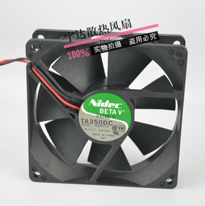 Nidec 9025 24V0.28A 散热风扇 TA350DC M34261-16 双滚珠轴承