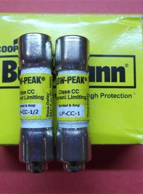 LP-CC-1/2 LOWPEAK美国BUSSMANN 10X38延时熔断器保险丝0.5A 正