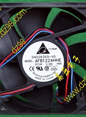 DELTA AFB1224HHE 24V 0.45A 滚珠轴承 风扇 120x120x38