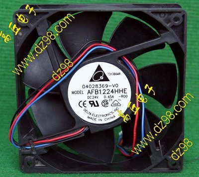 DELTA AFB1224HHE 24V 0.45A 滚珠轴承 风扇 120x120x38