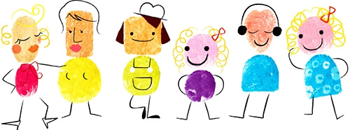 幼儿园区角投放指印指纹画 儿童暑假暑期万圣节礼物画出你的全家