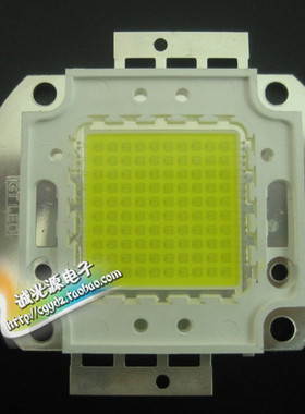 LED大功率灯珠白光100W灯珠金线LED100W集成灯珠台湾35MIL