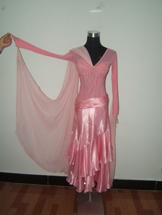 100D雪纺纱布料裙子舞蹈服饰家居窗纱面料婚庆婚纱装饰粉红色