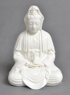 陶瓷摆件工艺品观音佛像