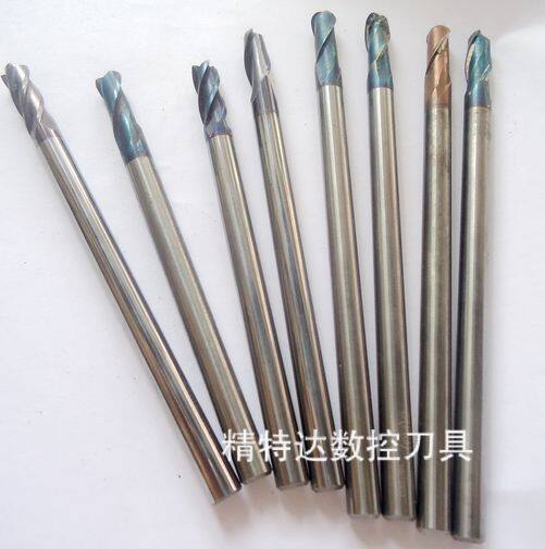 数控刀具/进口钨钢刀平头.球头两刃.四刃6MMX90-100二手钨钢铣刀