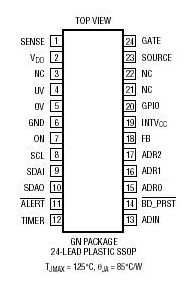 原装  LTC4260CGN LTC4260IGN LTC4260 SSOP 现货可直拍