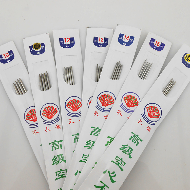 不锈钢竹炭毛衣针编织工具