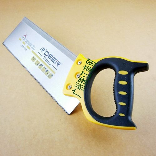 飞鹿GT-135双色柄夹背锯12寸/300mm  锰钢木工手锯  手板锯 - 封面