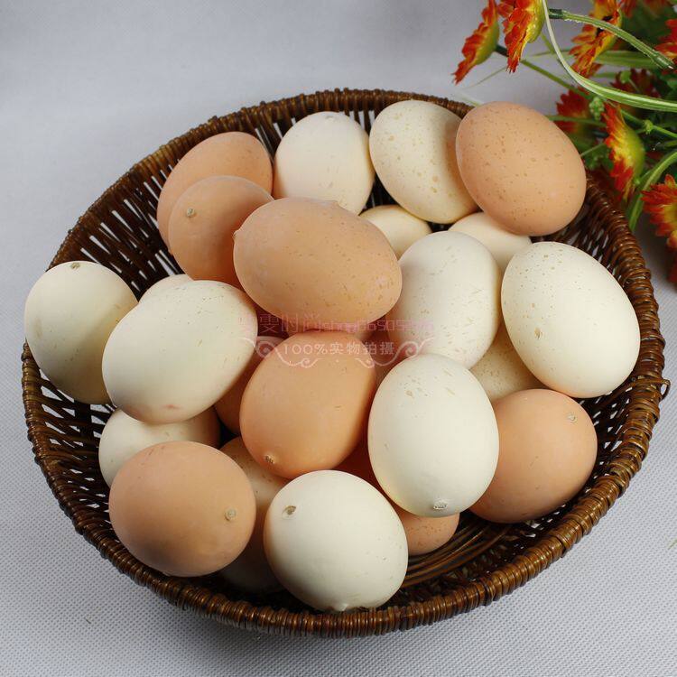 仿真鸡蛋红鸡蛋橱柜装饰品仿真水果假蔬菜面包模型拍摄道具幼教品|msdalam kategori Aksesori rumah, pasu/bunga/bunga tiruan/perhiasan imitasi, Simulasi buah-buahan - dari Buy2taobao.com untuk memberikan perkhidmatan ejen Taobao profesional membeli