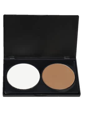 PSJ波诗娇 双色修容粉饼 高光阴影侧影 新品双修饼