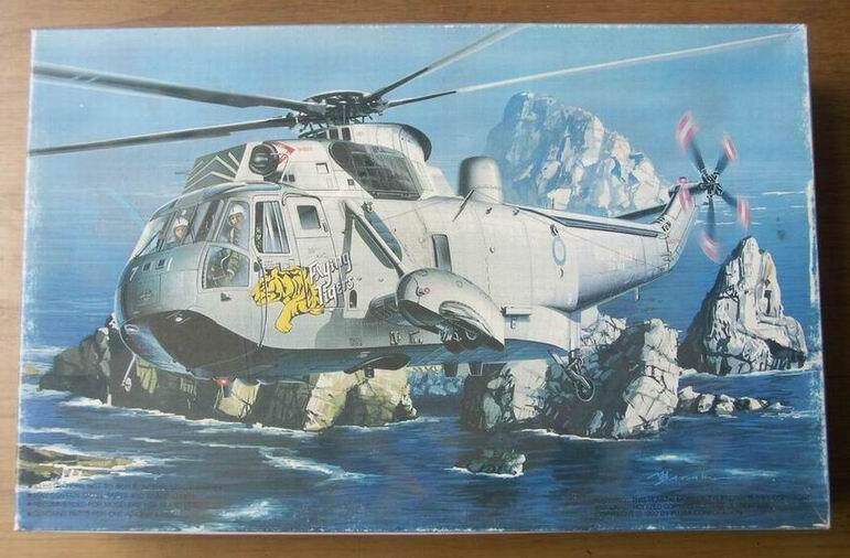 富士美 fujimi 1/72 英军 海王 sh3 直升机