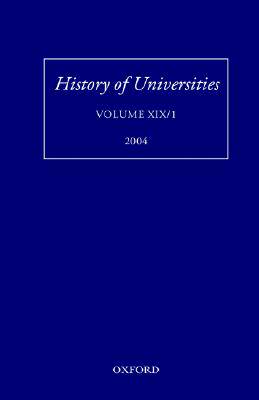 【预售】History of Universities: Volume XIX/1