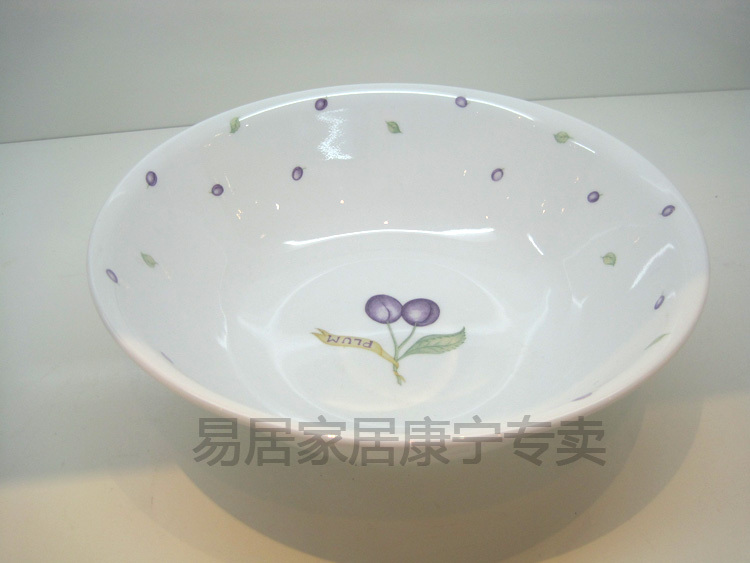 专柜正品 CORELLE美国康宁玻璃餐具紫梅紫莓500ML浅汤碗/饭碗 4