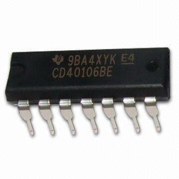 CD40106施密特触发器/美国原装进口/电子元器件CD40106BE焊机元件