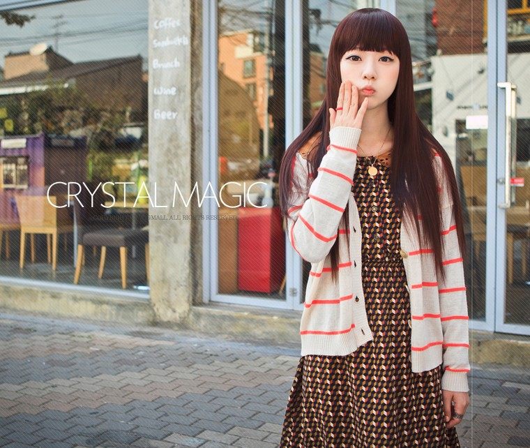 Perruque Long cheveux raides - Ref 2613828 Image 1