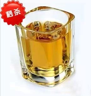 加厚玻璃酒吧一口杯方形白酒杯