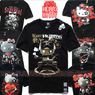 t恤 短袖 STAYREAL五月天爱情公寓曾小贤Hello Kitty凯蒂男女情侣装