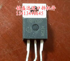 三极管08P06P原装进口拆机，专业仪器检测好的