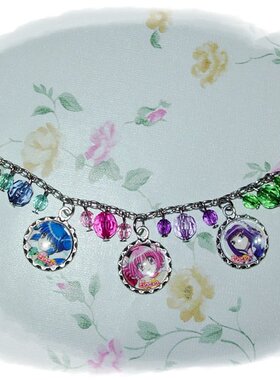 现货 Tokyo Mew Mew cabochon necklace 東京貓貓 時光寶石項鏈