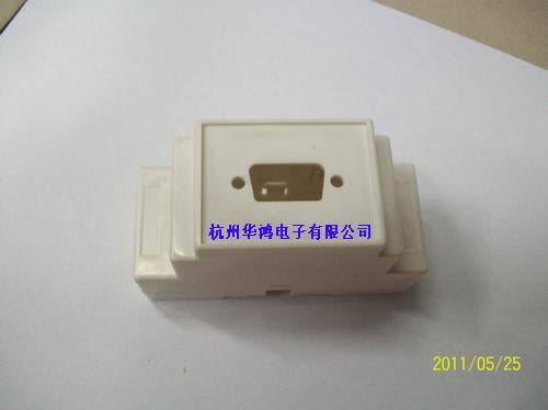 特价导轨电器盒/仪表壳体/控制器盒/塑料外壳/塑胶盒88*59*37mm