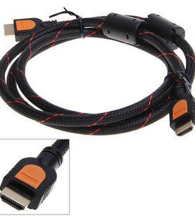 1.4版本 HDMI数据线 高清电脑电视连接线 支持3D 1080P M2000