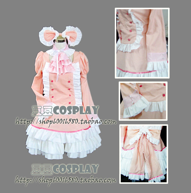 cosplay动漫，游戏小叽loli手办版原版cos服套裙定制