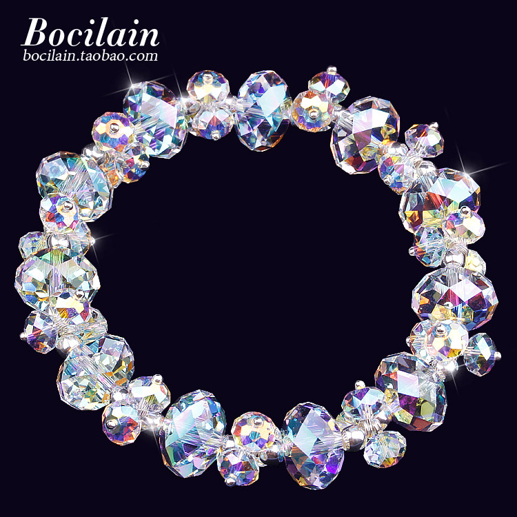 奥地利水晶手链女款原创超闪水晶手串生日节日礼物情人送老婆女友