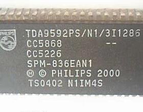 【原装拆机】电视机CPU芯片 TDA9592PS/N1/3I1286 彩电IC集成电路